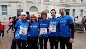 Carrera de la mujer. Club de running ASERHCO 